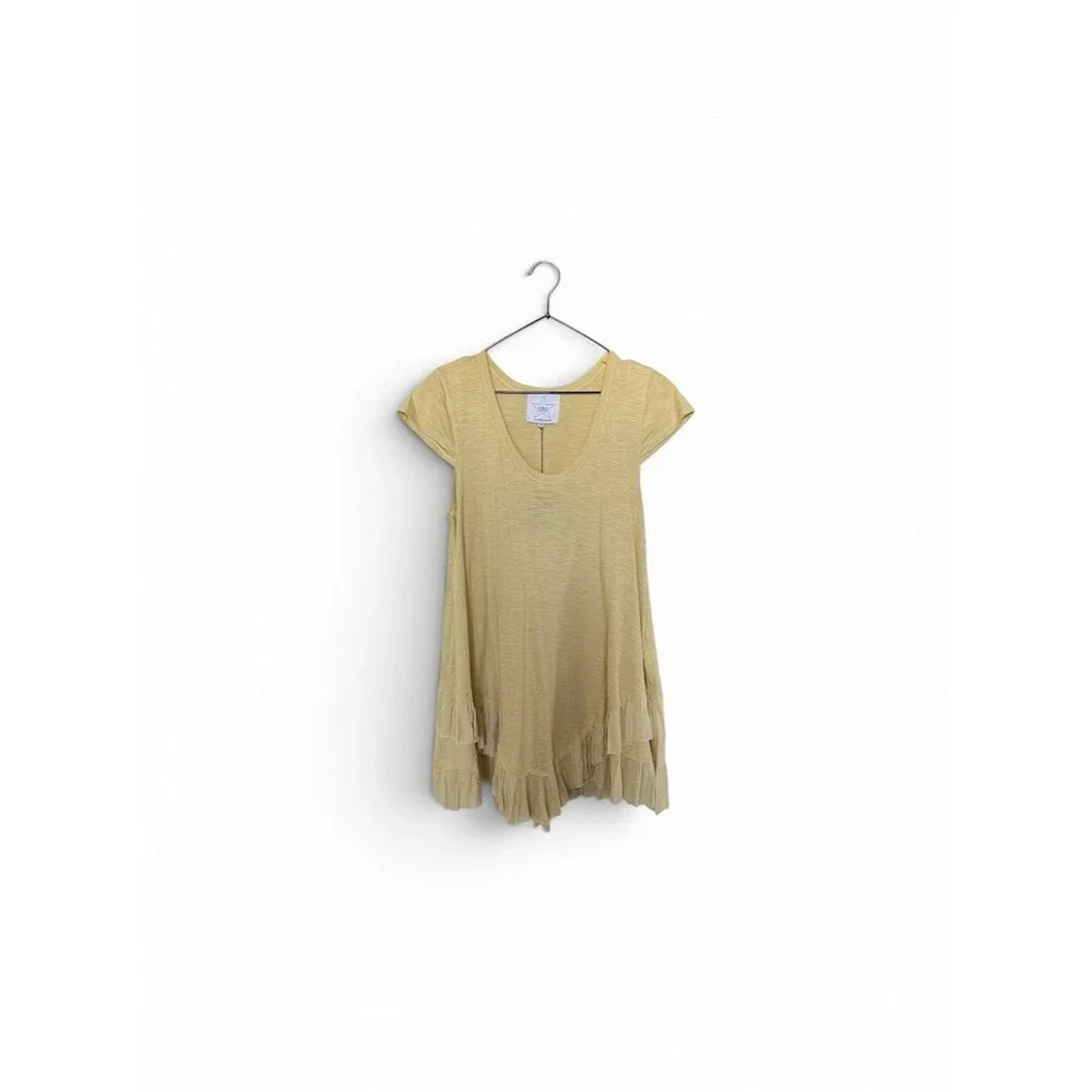 AREA STARS Pale Yellow Tunic Dress